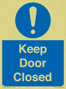 Keep Door Closed